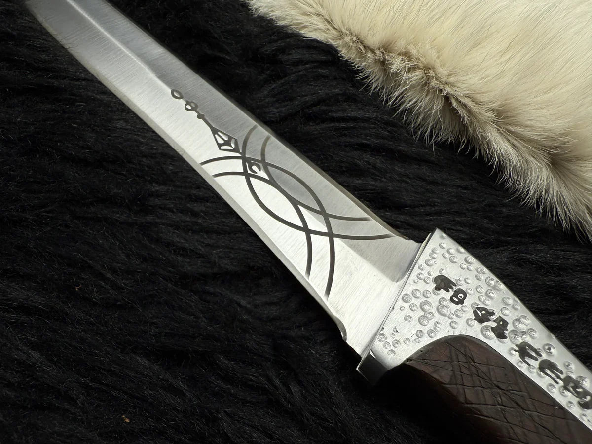 Handmade Dune Paul Atreides Crysknife with Leather Sheath | Dune 2 knifes | Dune cosplay | Dune movie collectibles - Vortex Blades