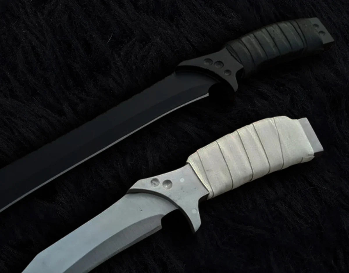 DUNE Part 2 Feyd Rautha Movie Replica Knives with Leather Sheath - Vortex Blades