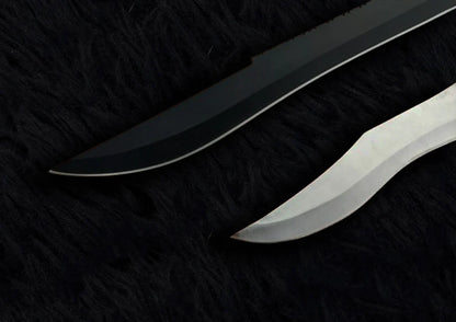 DUNE Part 2 Feyd Rautha Movie Replica Knives with Leather Sheath - Vortex Blades