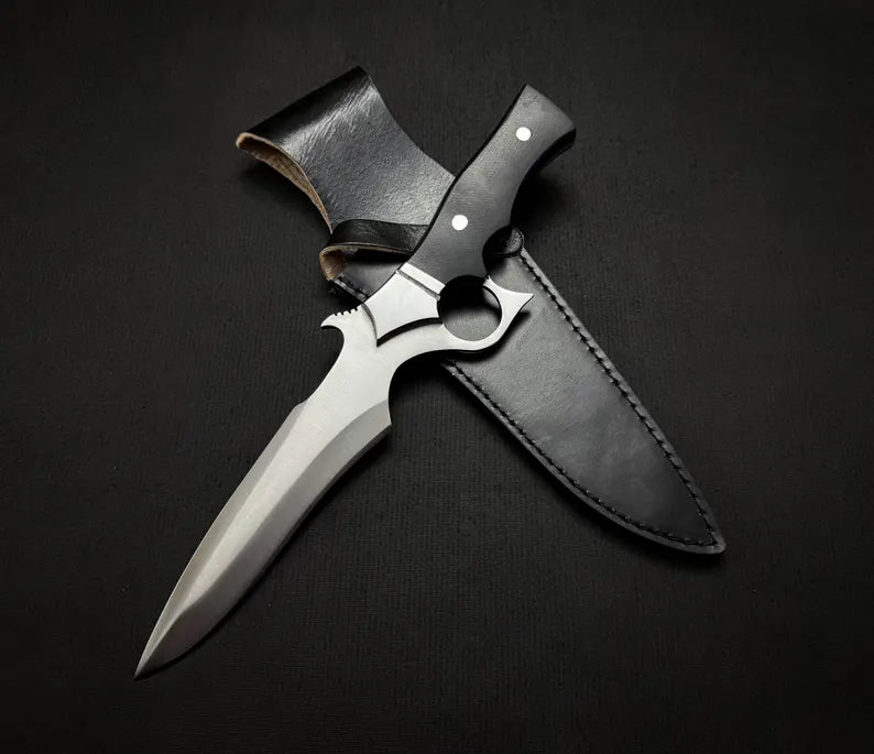 Famous Movie Fight Club Handmade Replica Knife | Brad Pitt Knife | Tyler Durden Knife | Boker Magnum Knife - Vortex Blades