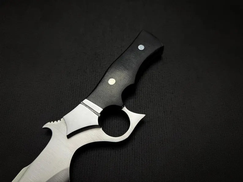 Famous Movie Fight Club Handmade Replica Knife | Brad Pitt Knife | Tyler Durden Knife | Boker Magnum Knife - Vortex Blades