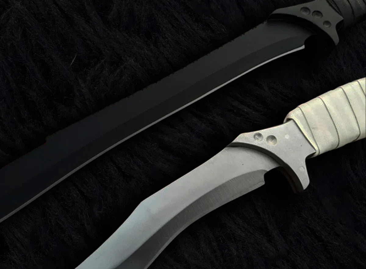 DUNE Part 2 Feyd Rautha Movie Replica Knives with Leather Sheath - Vortex Blades